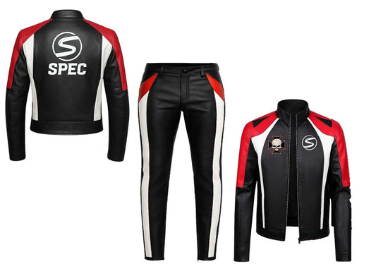Spec Biker leather two piece